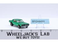Custom Cougar Green 1968 Hot Wheels Mattel Vintage Redline RL
