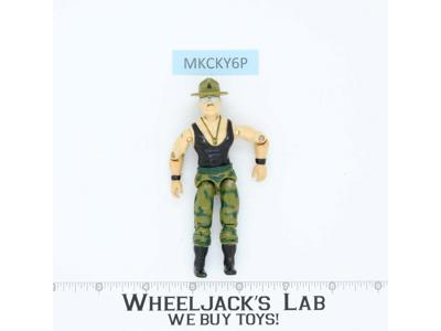 Sgt. Slaughter V2 G.I. Joe 1986 Hasbro Vintage Action Figure