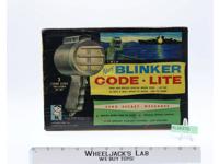 Twin Navy Blinker Code Lite Morse Code 1960's Hasbro