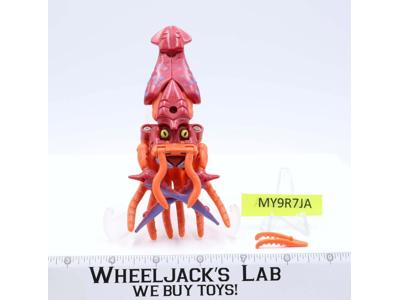 Claw Jaw Squid 100% Complete Transformers Beast Wars 1996 Hasbro Action Figure