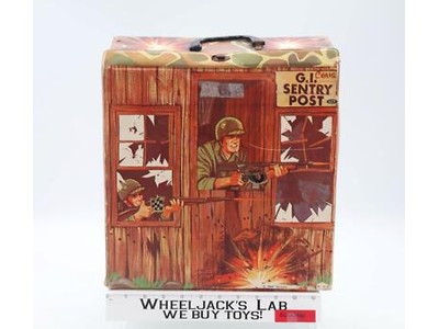 G.I. Sentry Post Carry Case GI Joe 1960s Ideal Vintage 12" Accessory Case