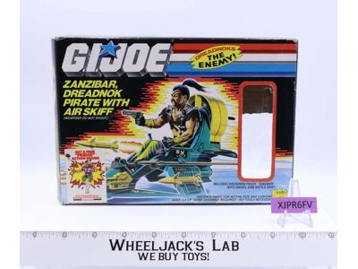 Dreadnok Air Skiff 100% Complete W/Box GI Joe 1987 Vintage Action Figure Vehicle