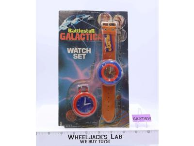 Watch Set W/Card Battlestar Galactica Larami Corp. 1978 Vintage Accessory