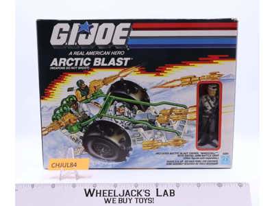 Arctic Blast W/ Windchill Complete GI Joe 1988 Hasbro Vehicle NEW MIB