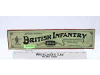 #258 British Infantry Soldiers W Britain NIB 1920's-30's Gas Masks