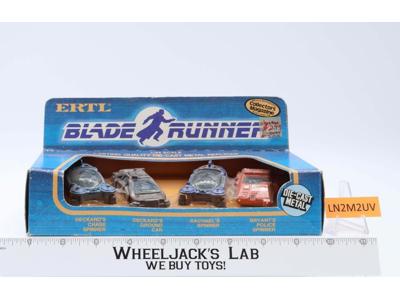 Blade Runner 4 Car Set Die-Cast 1/64 Scale 1982 ERTL NEW MISB SEALED