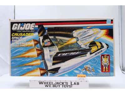 Space Shuttle Crusader Complete GI Joe 1988 Hasbro Action Figure Vehicle NEW MIB