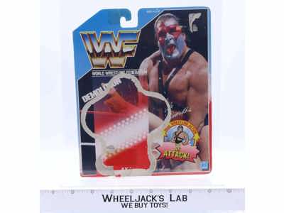 Ax WWF Cardback 1990 Hasbro Vintage Action Figure