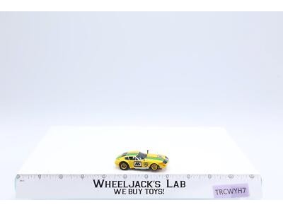 Aurora AFX Ferrari Daytona Coupe Yellow Wheels HO Slot Car Tyco G-Plus #16