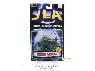 Green Arrow Justice League Of America 1998 Kenner NEW MOSC Figure