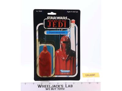 Emperor's Royal Guard 77 Back-A Star Wars ROTJ 1983 Kenner Figure NEW MOSC
