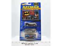 Batman With Guide Hot Wheels Three Exclusively Decorated Cars Mattel 2003 MOSC