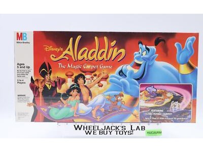 Aladdin The Magic Carpet Gameboard Disney 1992 Milton Bradley NEW SEALED