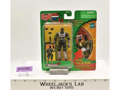 Firefly W/Mission Disc GI Joe Spytroops 2003 Hasbro NEW MOSC SEALED