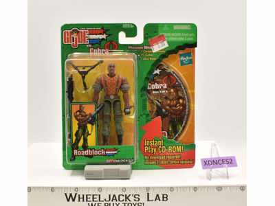 Roadblock W/Mission Disc GI Joe Spytroops 2003 Hasbro NEW MOSC SEALED