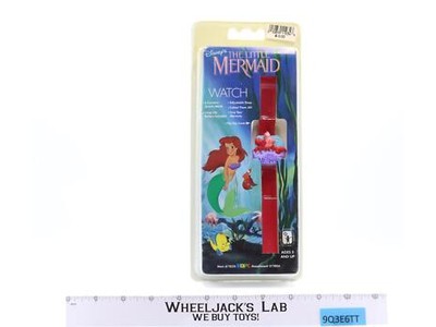 Sebastian Wrist Watch The Little Mermaid Disney 1989 Hope Ind. NEW SEALED