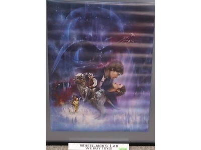 Darth Vader Empire Strikes Back Poster Star Wars ESB 1980 27" X 20" NICE!