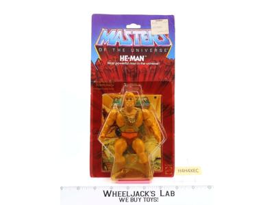 He-Man Masters of the Universe MOTU 1983 Mattel MOSC SEALED NEW Action Figure