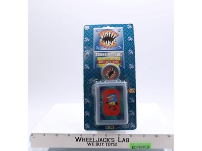 Streex "Jawsome" Heavy Metal Music Street Sharks Sound Machine 1995 NEW MOSC HTF