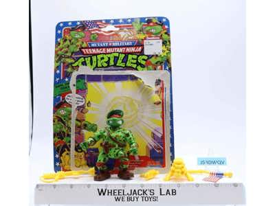 Green Teen Beret Raphael 100% Complete TMNT 1991 Playmates Action Figure
