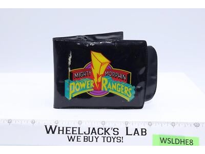 Black Bifold Wallet Mighty Morphin Power Rangers 1993 Saban Vintage