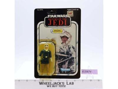 Han Solo Hoth 77 Back-A Star Wars ROTJ 1983 Kenner Action Figure NEW MOSC
