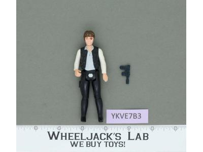 Han Solo BIG HEAD 100% Complete Star Wars 1977 Kenner Action Figure NO REPRO