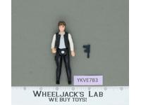 Han Solo BIG HEAD 100% Complete Star Wars 1977 Kenner Action Figure NO REPRO