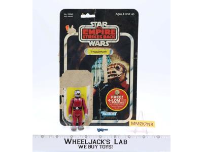 Snaggletooth 100% Complete 47 Back-A Star Wars ESB 1982 Kenner NO REPRO
