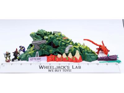 Dragon Island Mighty Max 1993 Bluebird Toys Action Figure Playset