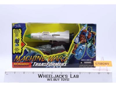 Soundwave Transformers Machine Wars 1996 Hasbro Action Figure NEW MISB SEALED