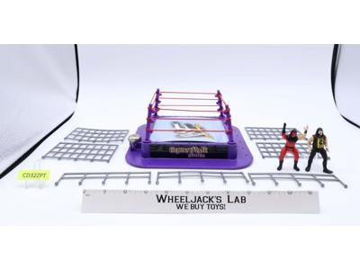 Survivor Series Mini Wrestling Ring WWF 1997 Jakks Pacific Action Figure Playset