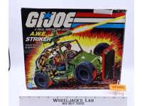 A.W.E. Striker 100% Complete W/ Box G.I. Joe 1985 Hasbro Action Figure Vehicle