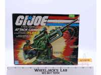 Flak Attack Cannon 100% Complete W/Box GI Joe 1982 Hasbro Vintage Action Figure