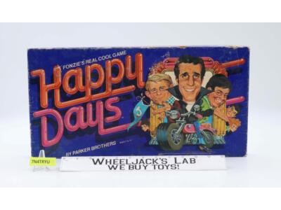 Fonzie's Real Cool Game Happy Days 1976 Parker Brothers Board Game
