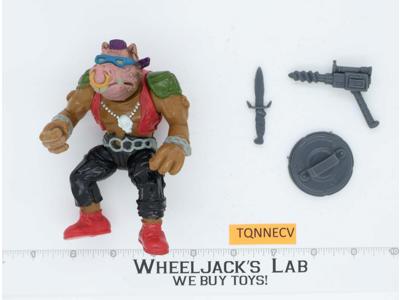 Bebop SOFT HEAD 100% Complete Teenage Mutant Ninja Turtles Playmates 1988 Figure