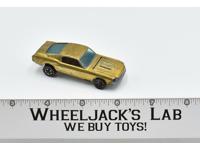 Custom Mustang Gold 1968 Redline Hot Wheels Mattel Vintage RL