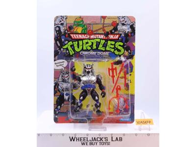 Chrome Dome Teenage Mutant Ninja Turtles TMNT 1991 Playmates NEW MOSC SEALED