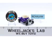 Hot Heap Purple 1968 Hot Wheels Mattel Vintage Redline RL With Button