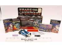 Mirage W/BOX 100% Complete 1985 Vintage Hasbro G1 Transformers Action Figure