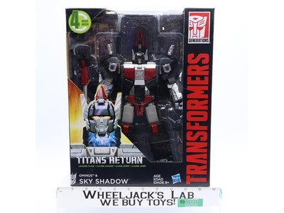 Ominus & Sky Shadow Leader Generations Titans Returns Transformers Hasbro MISB