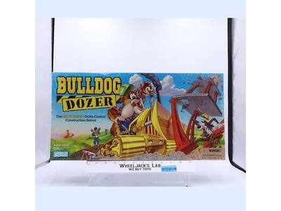Bulldog Dozer Board Game 1996 Parker Brothers NEW SEALED