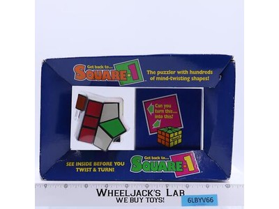 Square-1 Twist Puzzle Cube 1991 Milton Bradley NEW SEALED