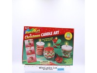 Christmas Candle Art Kit 1996 RoseArt Vintage NEW SEALED