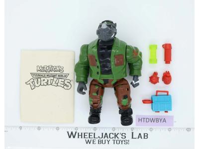 Mutatin' Rocksteady 100% Complete Teenage Mutant Ninja Turtles 1992 Playmates