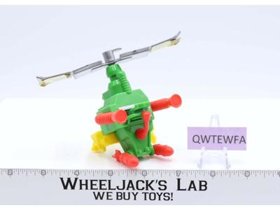 Mike's Pizza Chopper Backpack 100% Complete TMNT 1991 Playmates Vehicle
