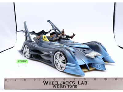 2 in 1 Batmobile & Breakout Batcycle DC Comics Batman 2003 Mattel 20" Vehicle