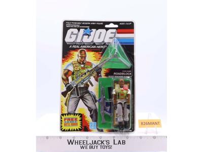 Roadblock GI Joe 1985 Hasbro Vintage Action Figure NEW MOSC SEALED