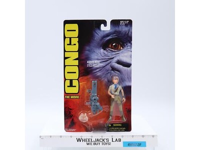 Karen Ross Congo The Movie 1995 Kenner Action Figure NEW MOSC SEALED
