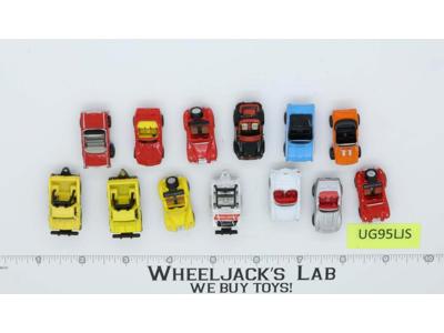 Lot of 13 Cars/Vehicles 1988-89 Vintage Galoob Micro Machines